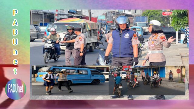 KAPOLRES BITUNG PIMPIN PENGATURAN LALU LINTAS, 225 PERSONEL DITERJUNKAN