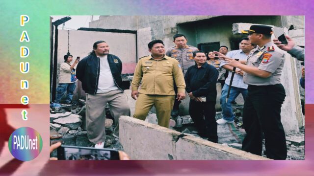 Kapolres Bitung Pimpin Pengamanan Kunjungan Komisi III DPR RI di Lokasi Kebakaran Pateten I