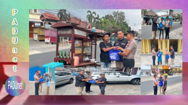 POLRES BITUNG BERBAGI KEPEDULIAN, PULUHAN PAKET SEMBAKO DISALURKAN DALAM RANGKA HUT HUMAS POLRI KE-75